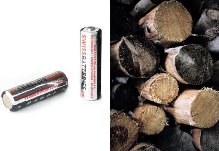 環(huán)保科技:以木柴廢料制作的木電池